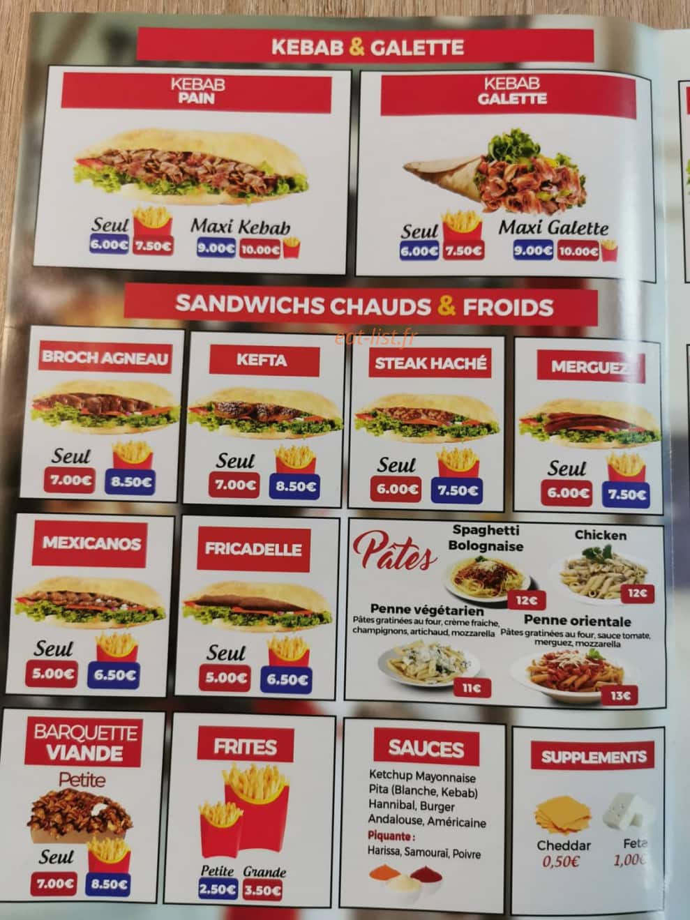 Undo Grill — carte page 2