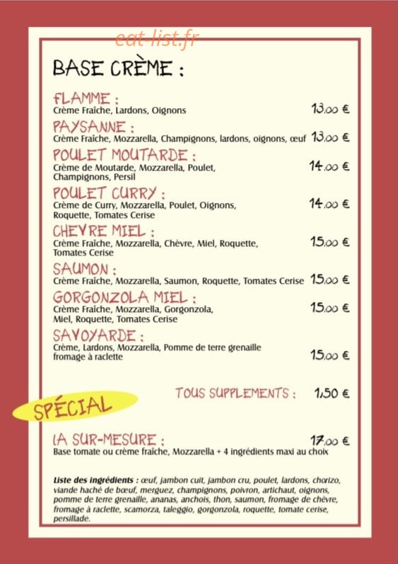 Papazzeria — carte page 3