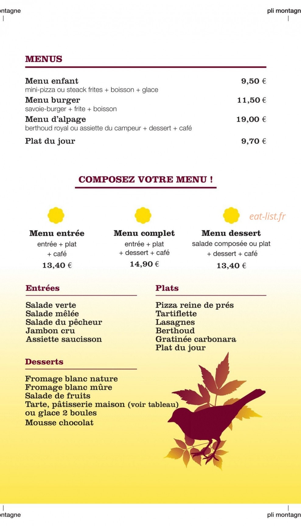 L'abondance — carte page 5