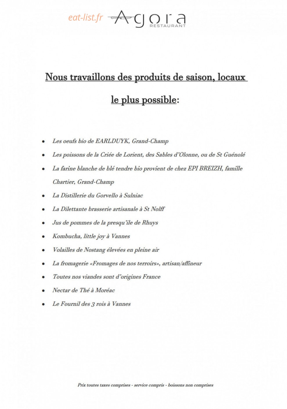 Agora — carte page 8