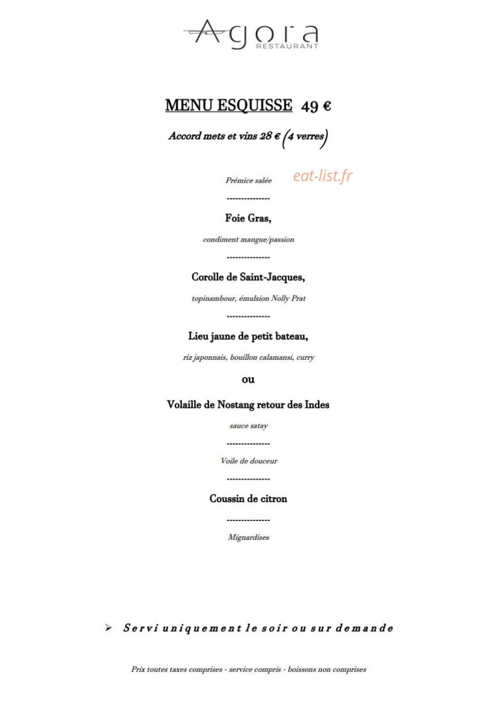 Agora — carte page 5