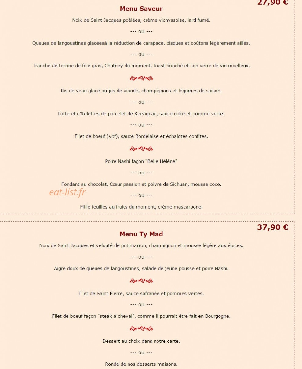 Ar'Ty Mad — carte page 2