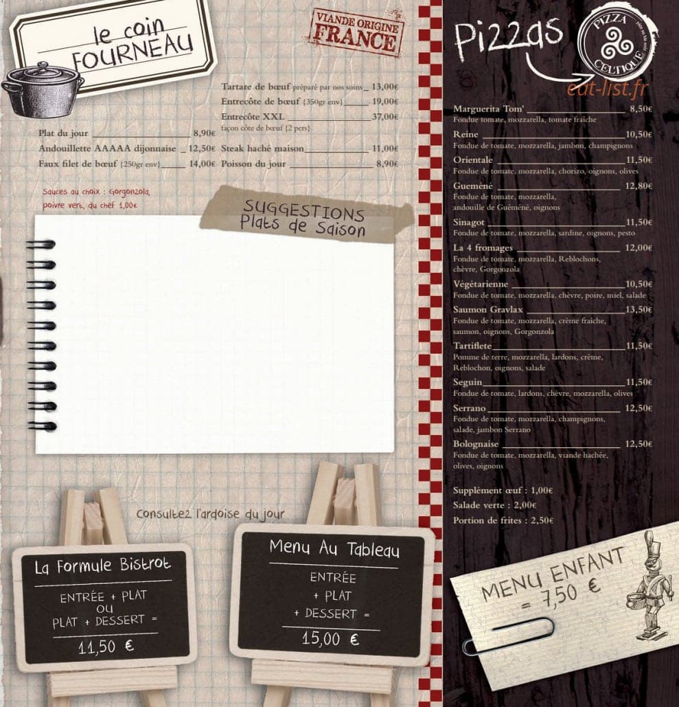 Au Tableau — carte page 3
