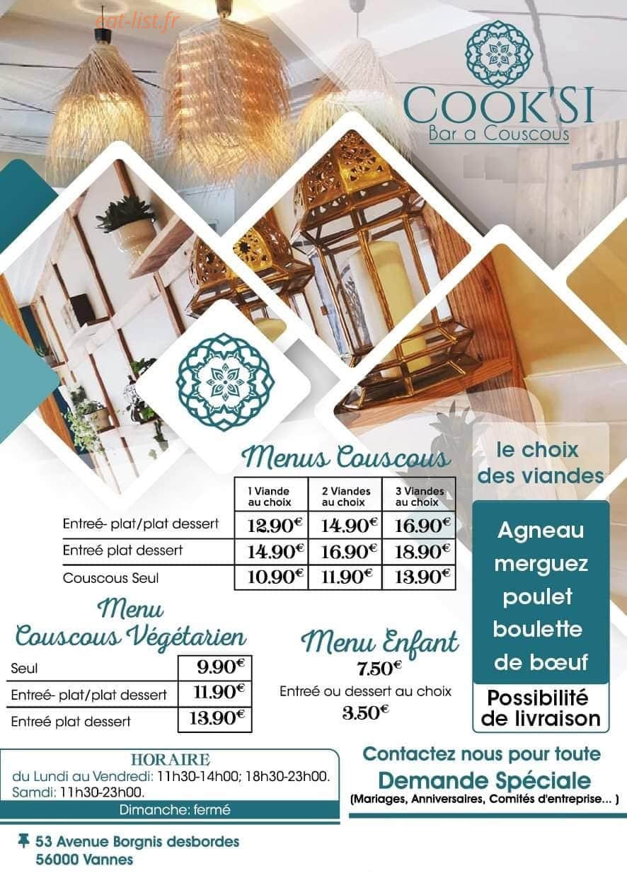 Cook'si — carte page 1