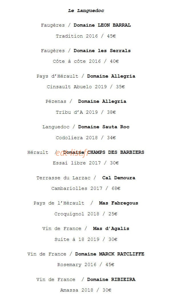 Empreinte — carte page 6