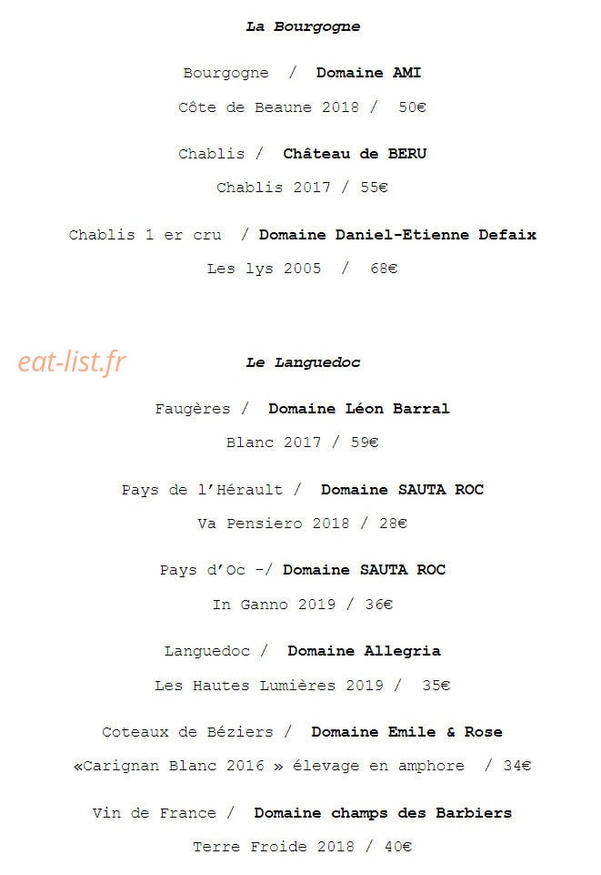 Empreinte — carte page 3