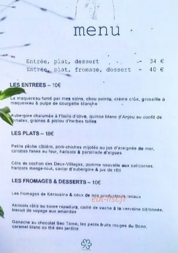 Empreinte — carte page 1