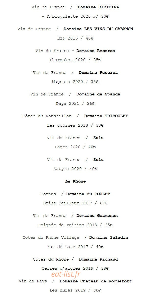 Empreinte — carte page 7