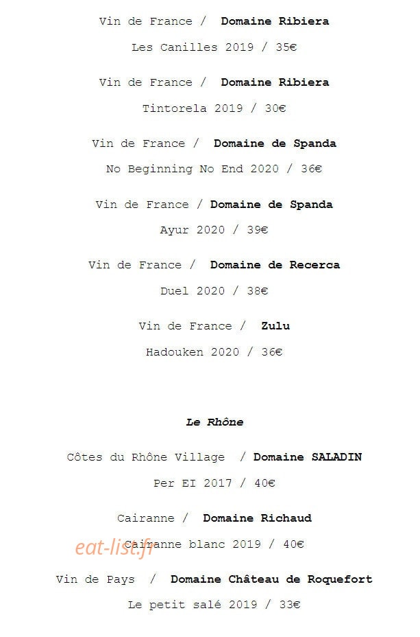 Empreinte — carte page 4