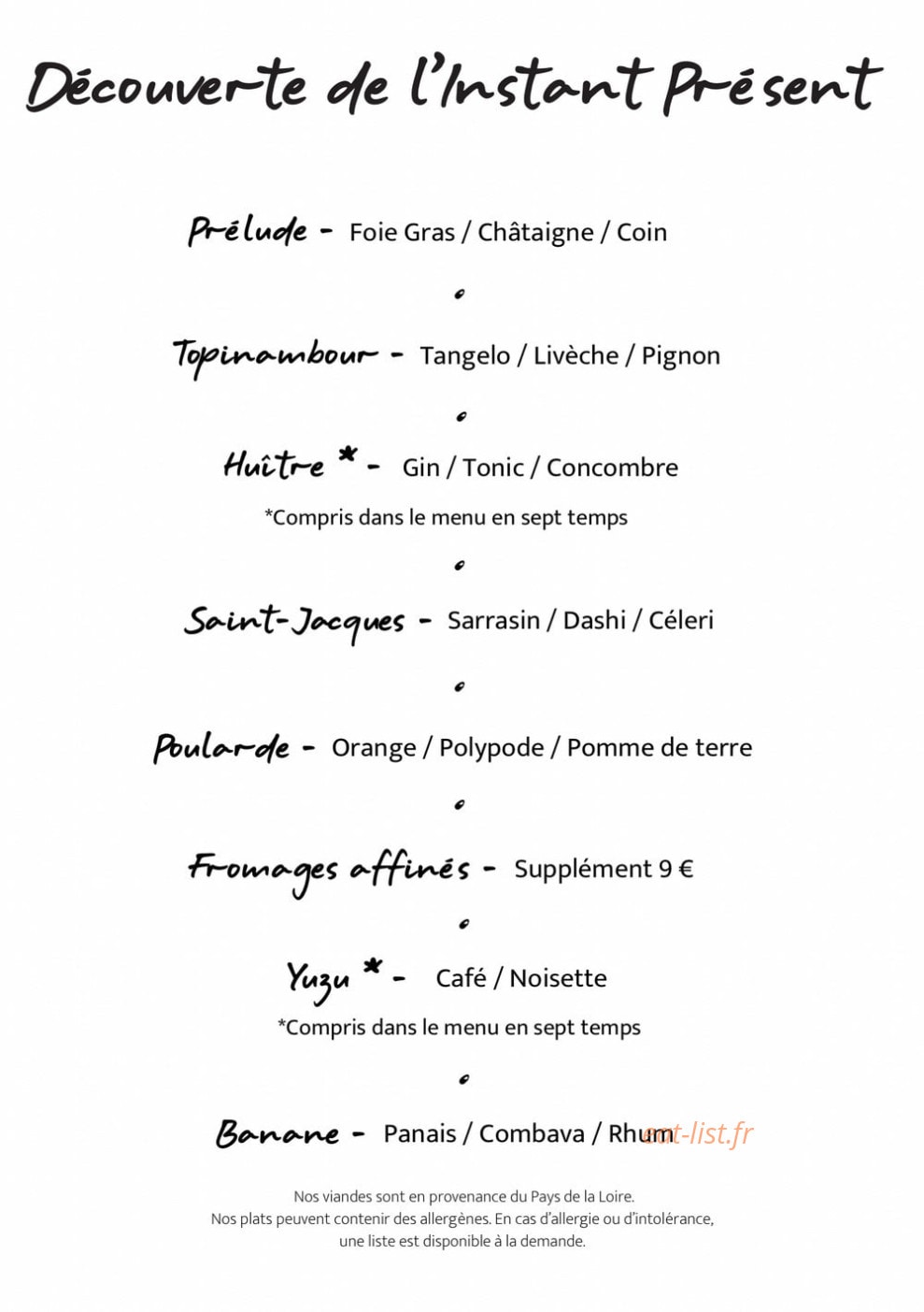 Inspirations — carte page 2