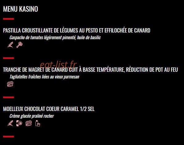 Kasino — carte page 8