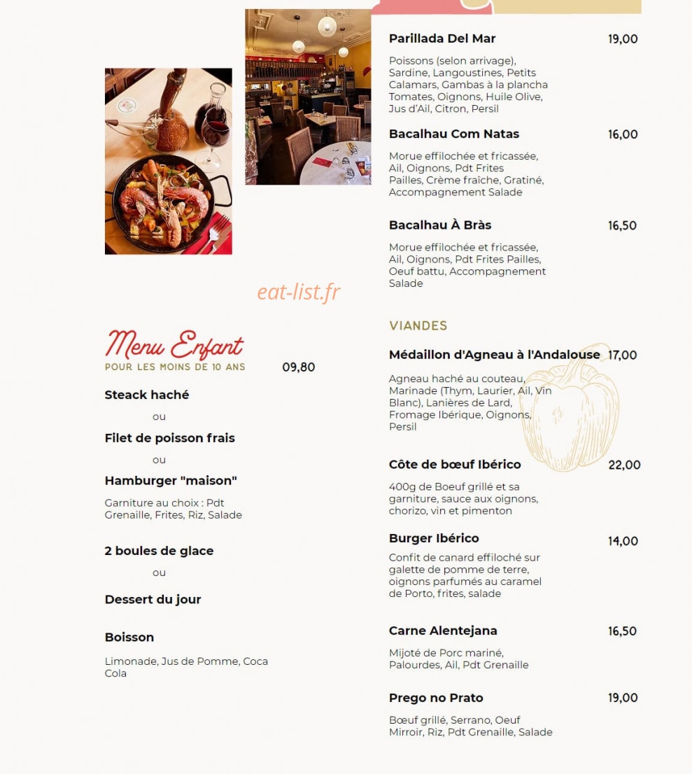 L'Iberico — carte page 2