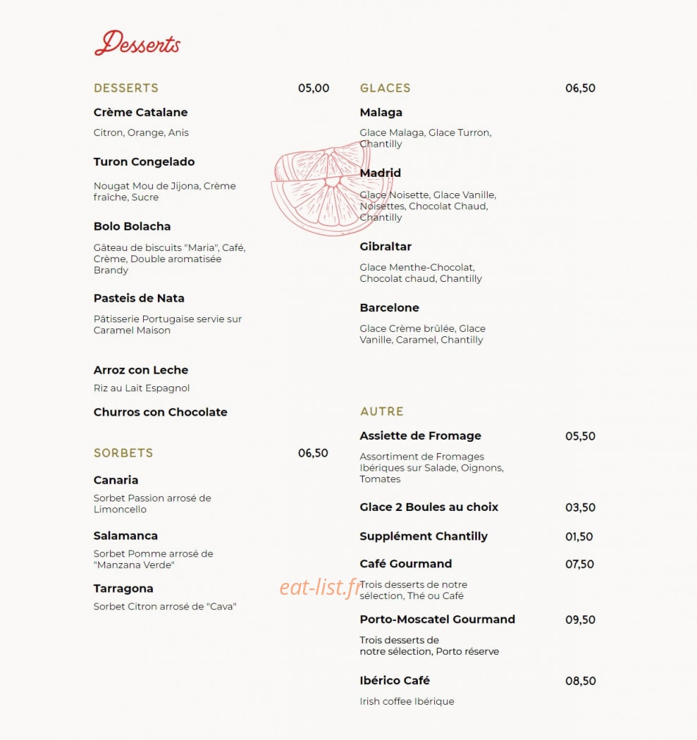 L'Iberico — carte page 3
