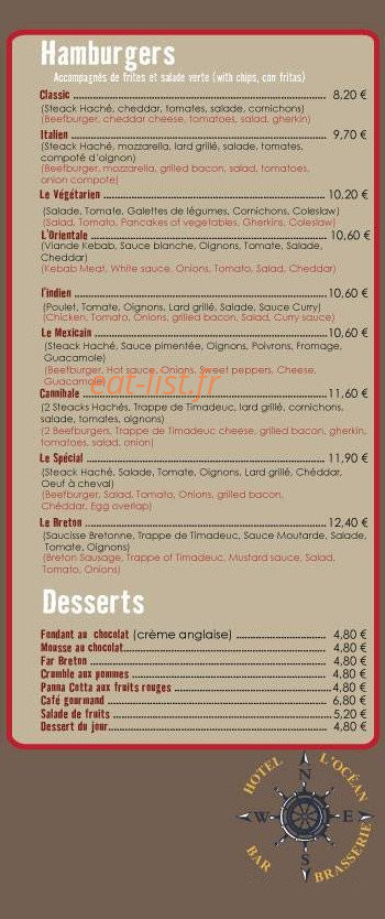 L'Océan — carte page 3