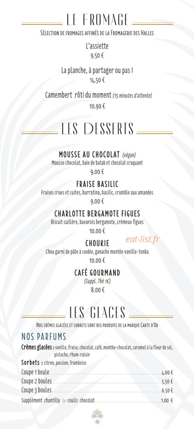 La Belle Époque — carte page 5