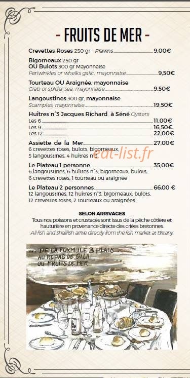 La Brasserie Edgar — carte page 5