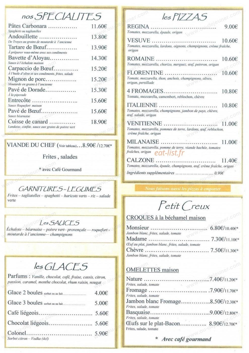 La Compagnie — carte page 3