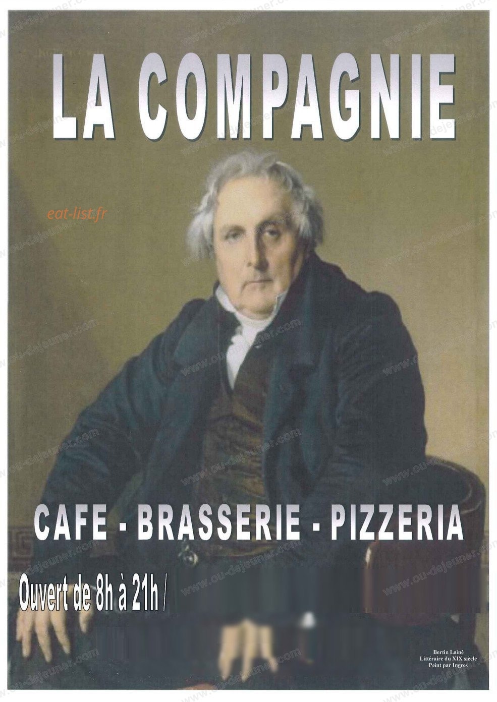 La Compagnie — carte page 1
