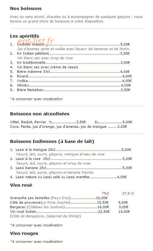 La porte de l'Inde — carte page 7