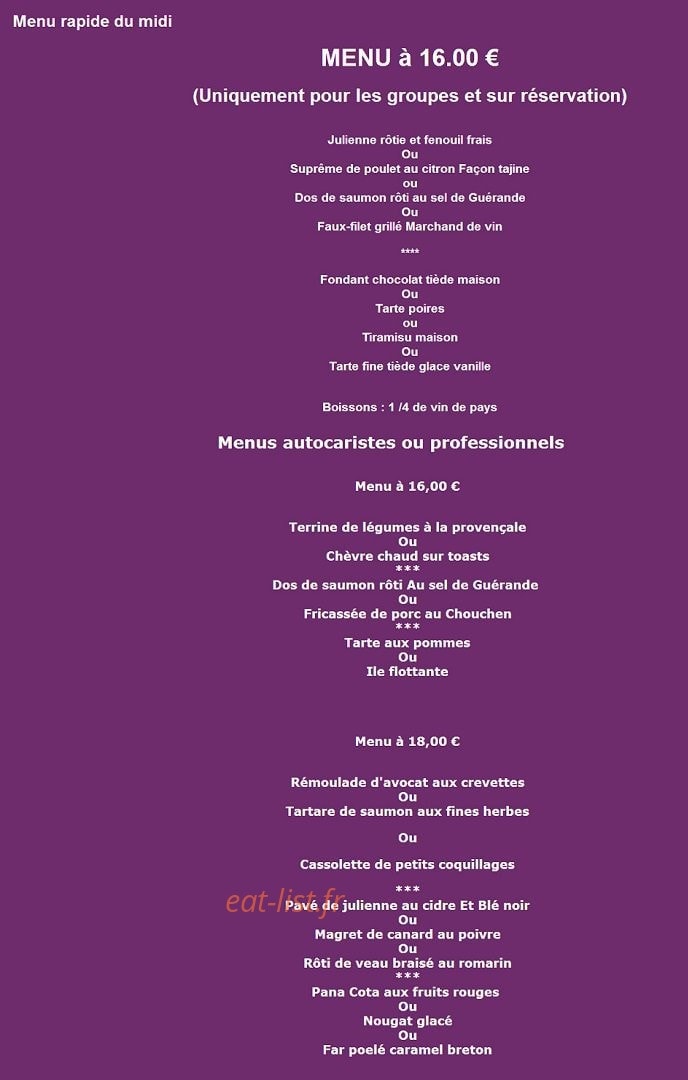 La Villa Valencia — carte page 2
