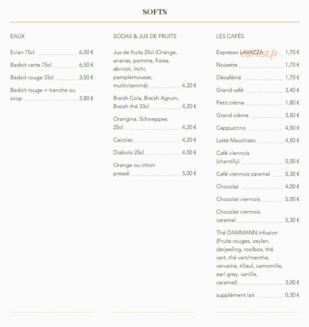 Le Cardinal — carte page 11