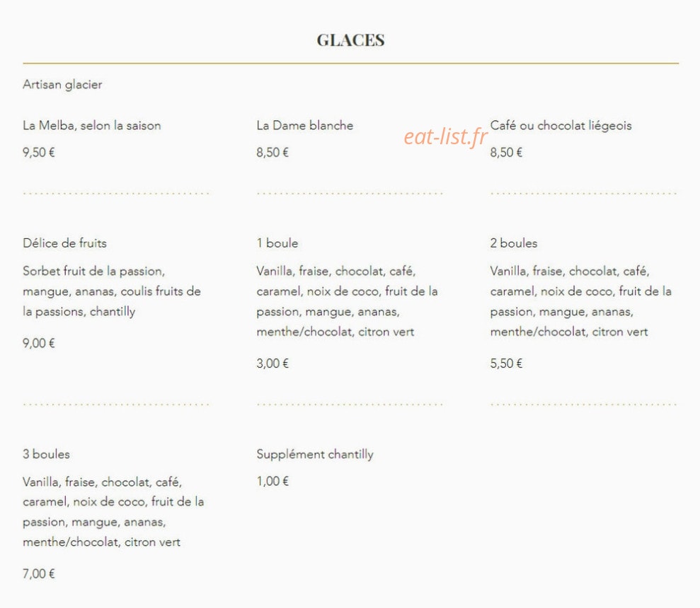 Le Cardinal — carte page 6