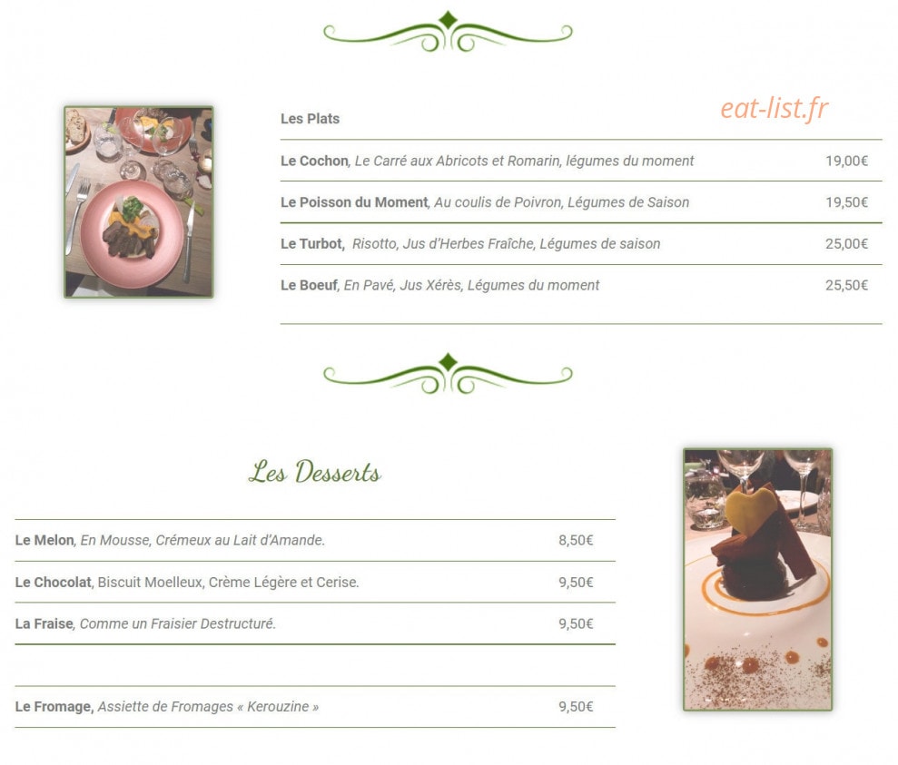 Le Moi de Mets — carte page 2