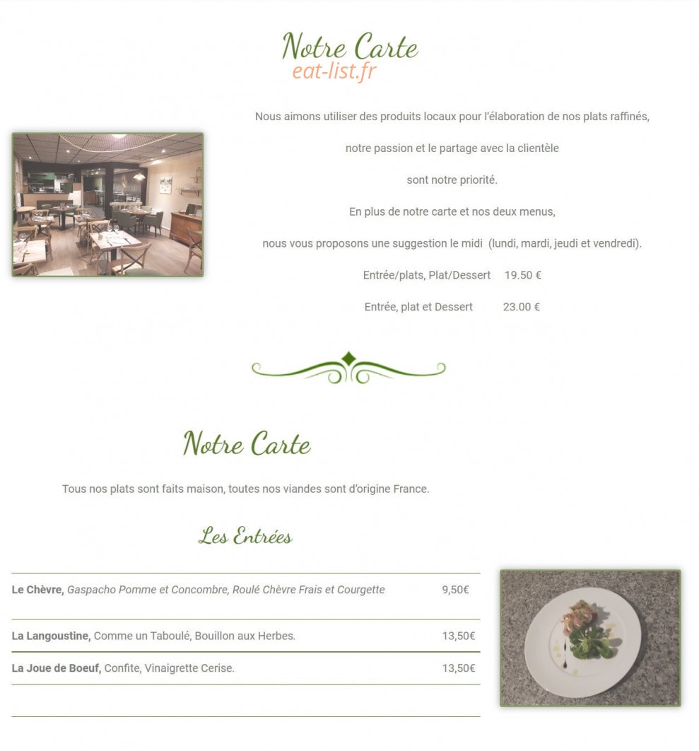 Le Moi de Mets — carte page 1