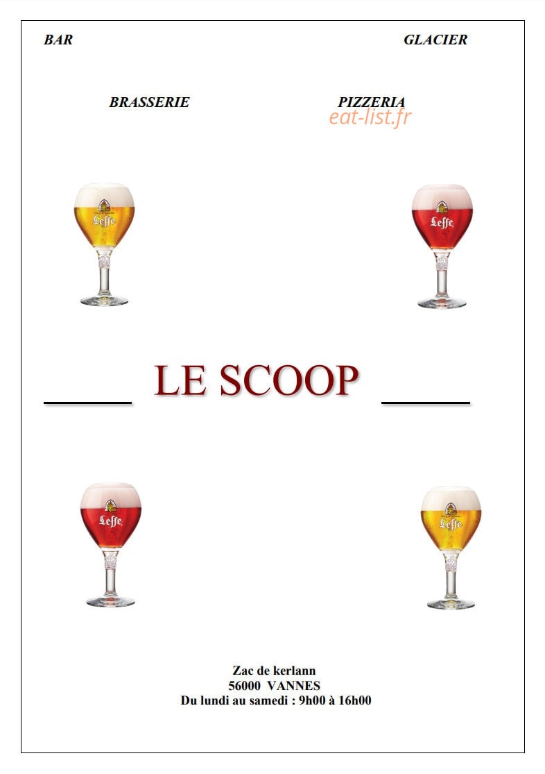 Le Scoop — carte page 1