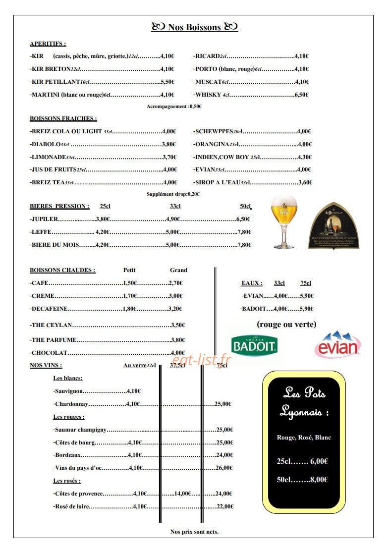 Le Scoop — carte page 6