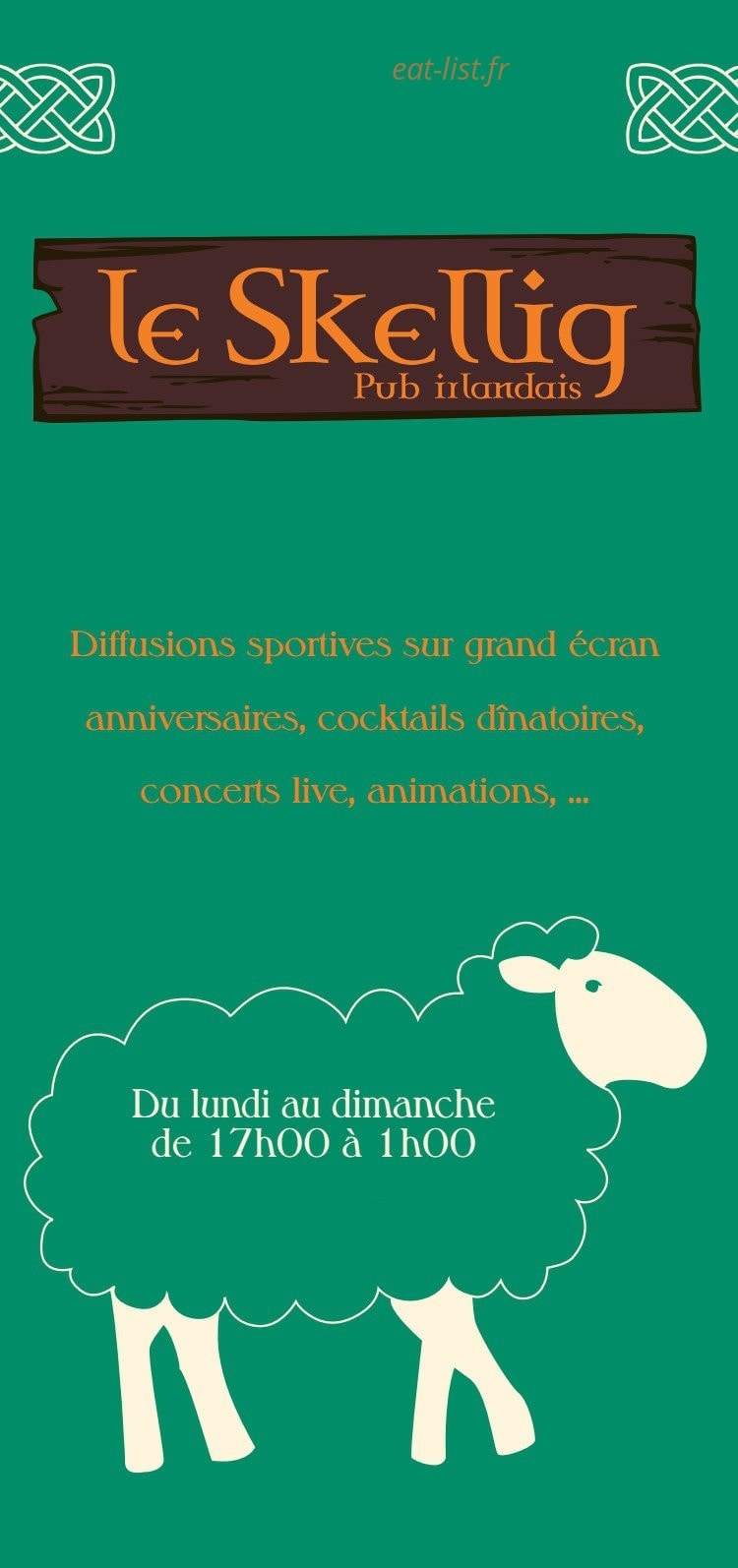 Le skellig — carte page 1