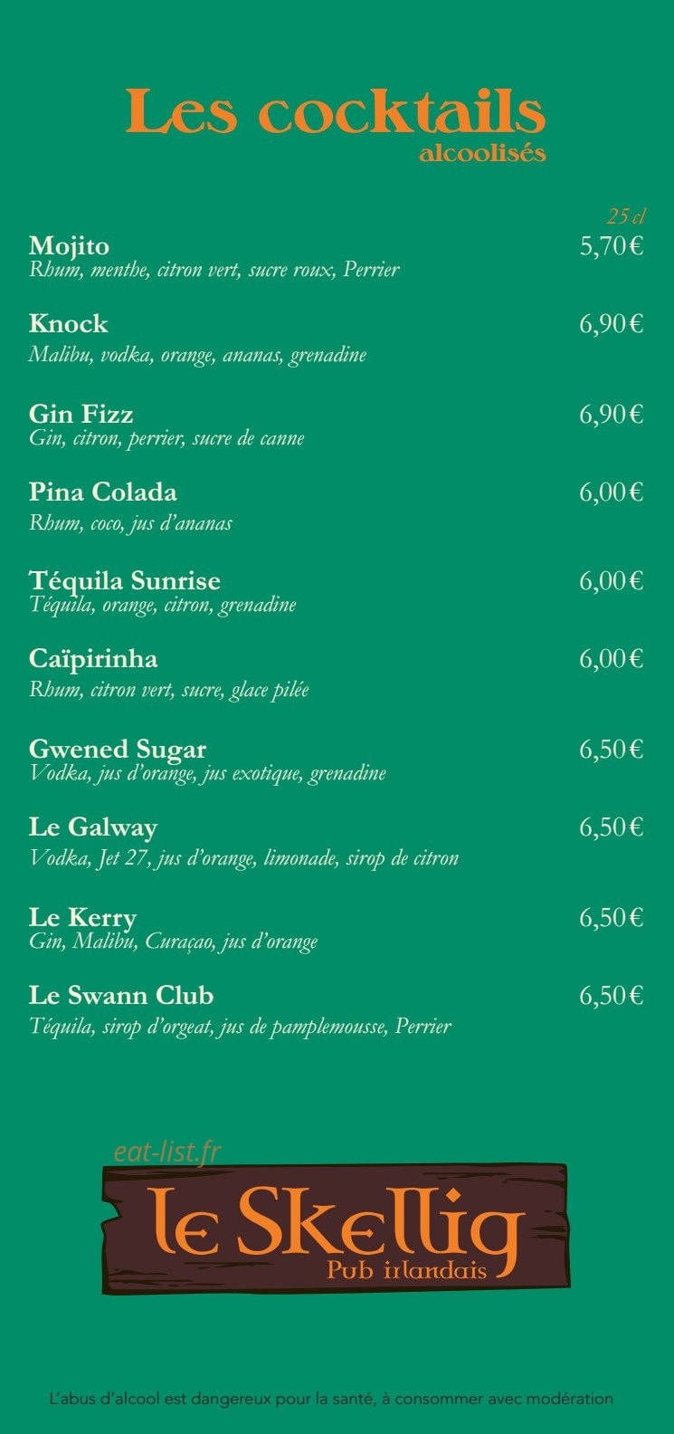 Le skellig — carte page 3