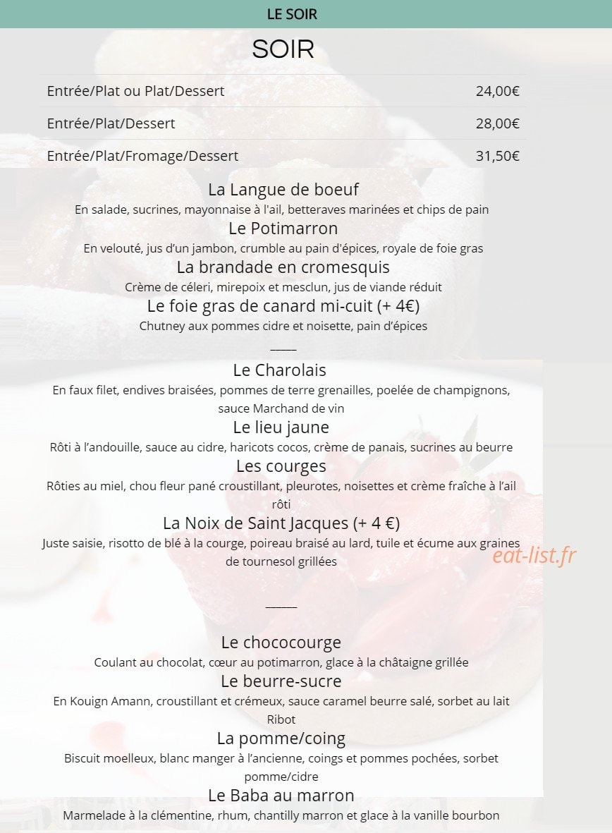 Le Tandem — carte page 2