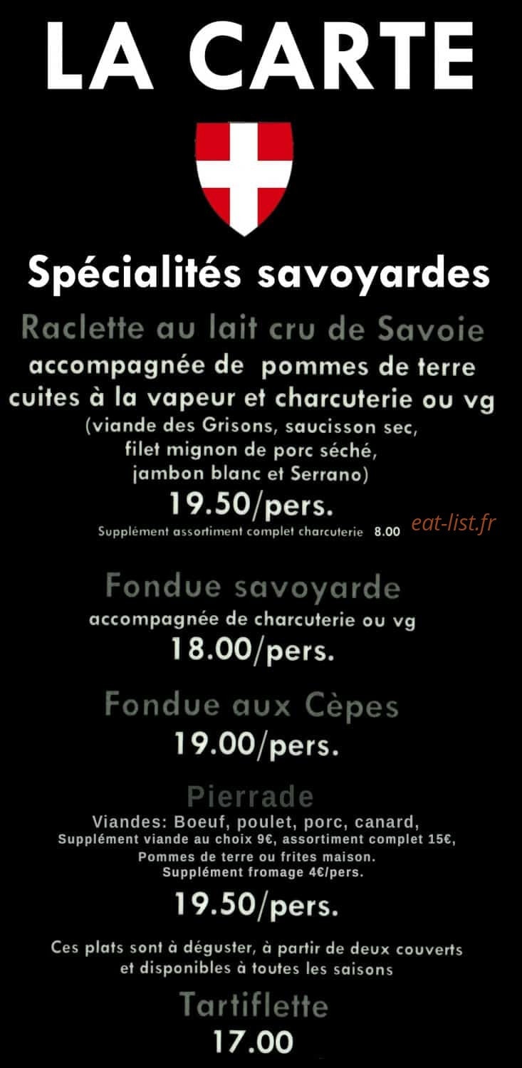 Le Yeti — carte page 4