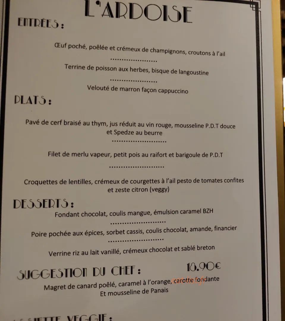 Les 3 Singes — carte page 1