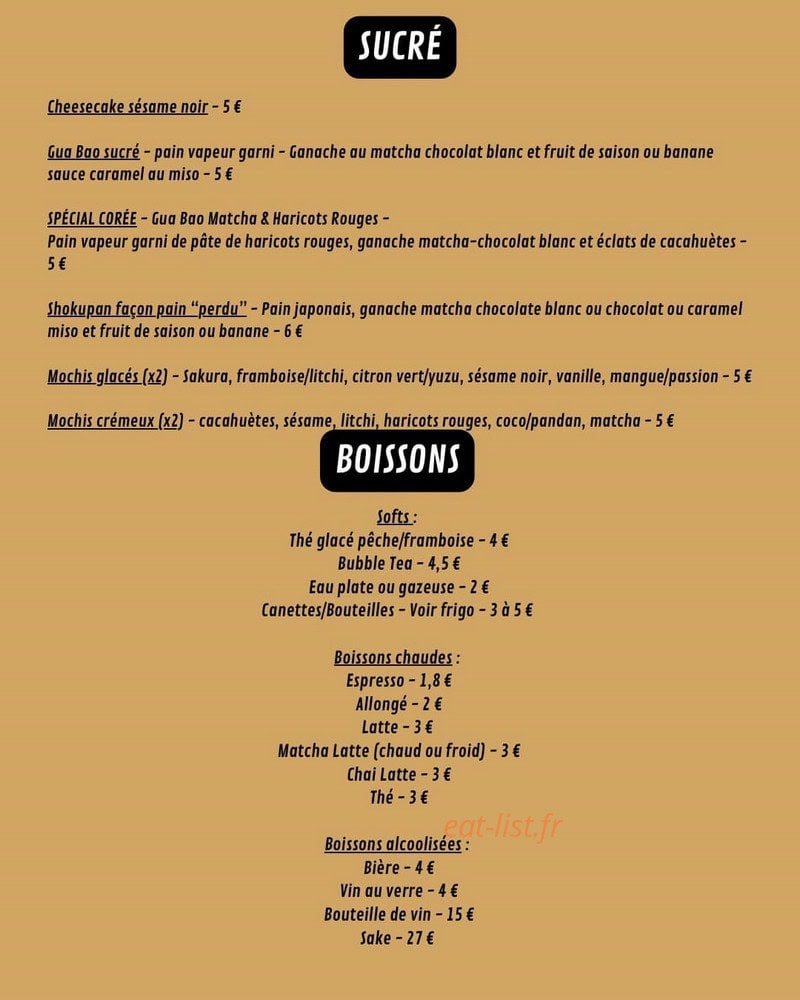 Sando — carte page 2