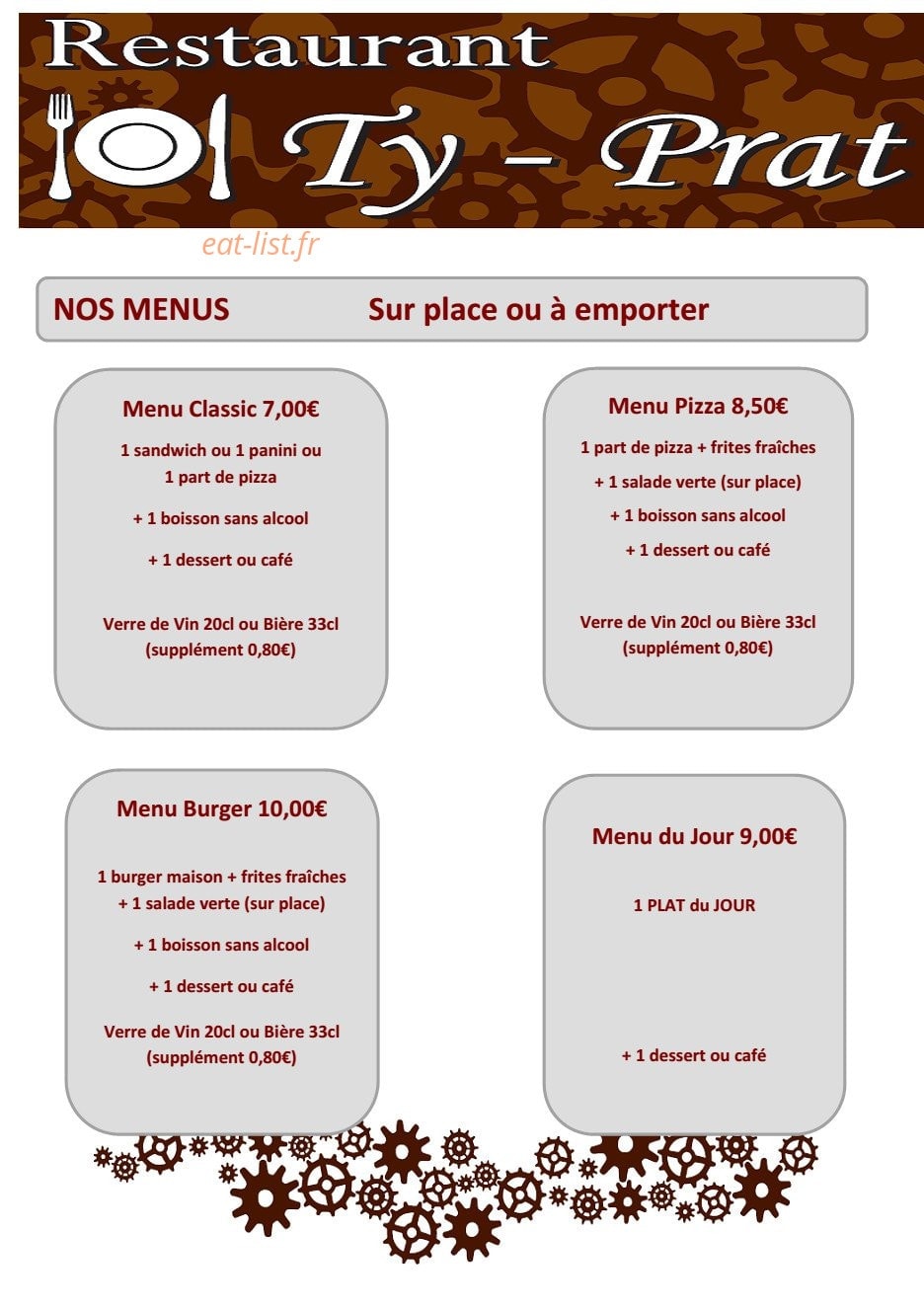 Ty-Prat — carte page 1