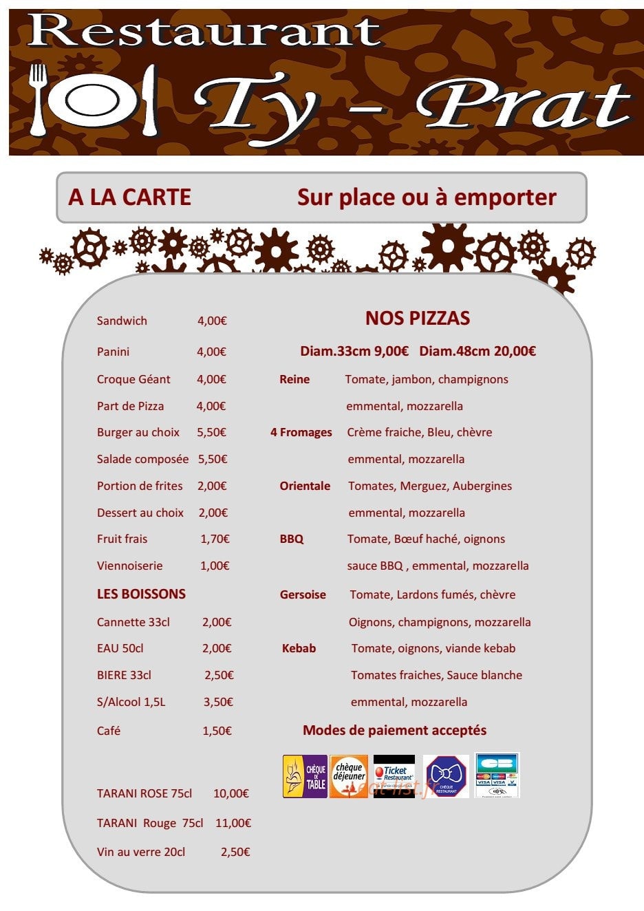 Ty-Prat — carte page 2