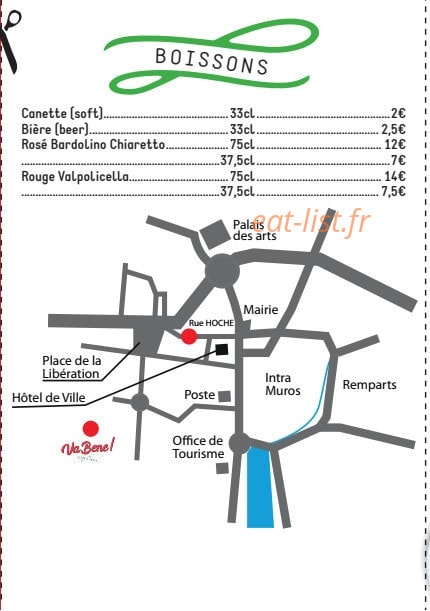 Vabene — carte page 3
