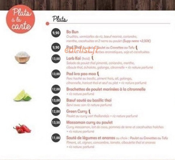 Aloye — carte page 2