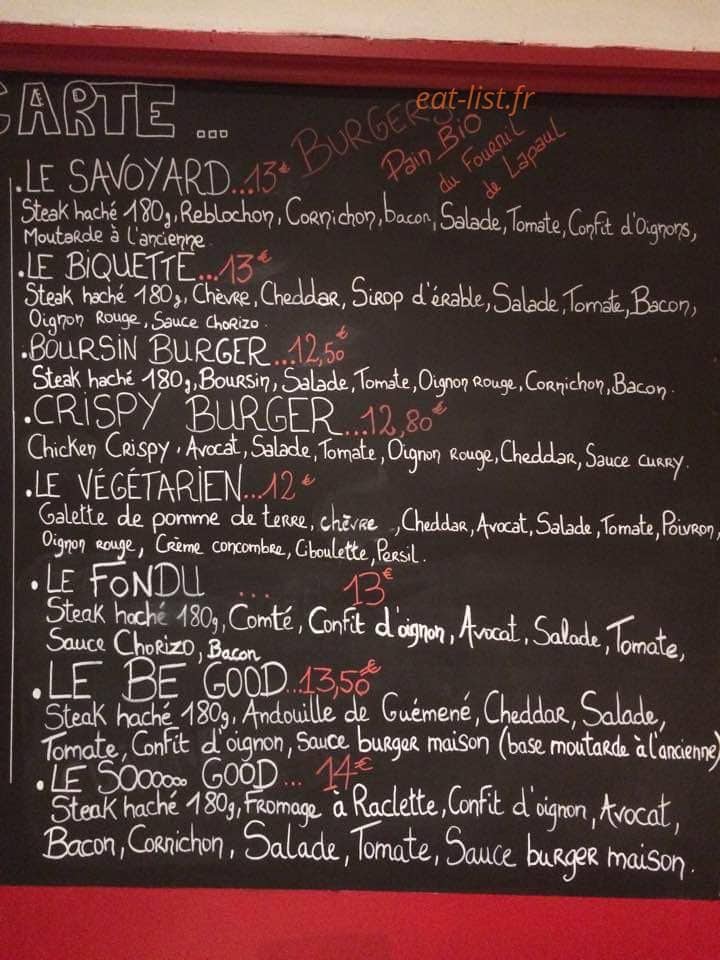 Cafe Gamelle — carte page 2