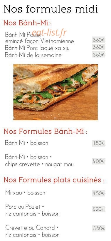 Chez Lee — carte page 4