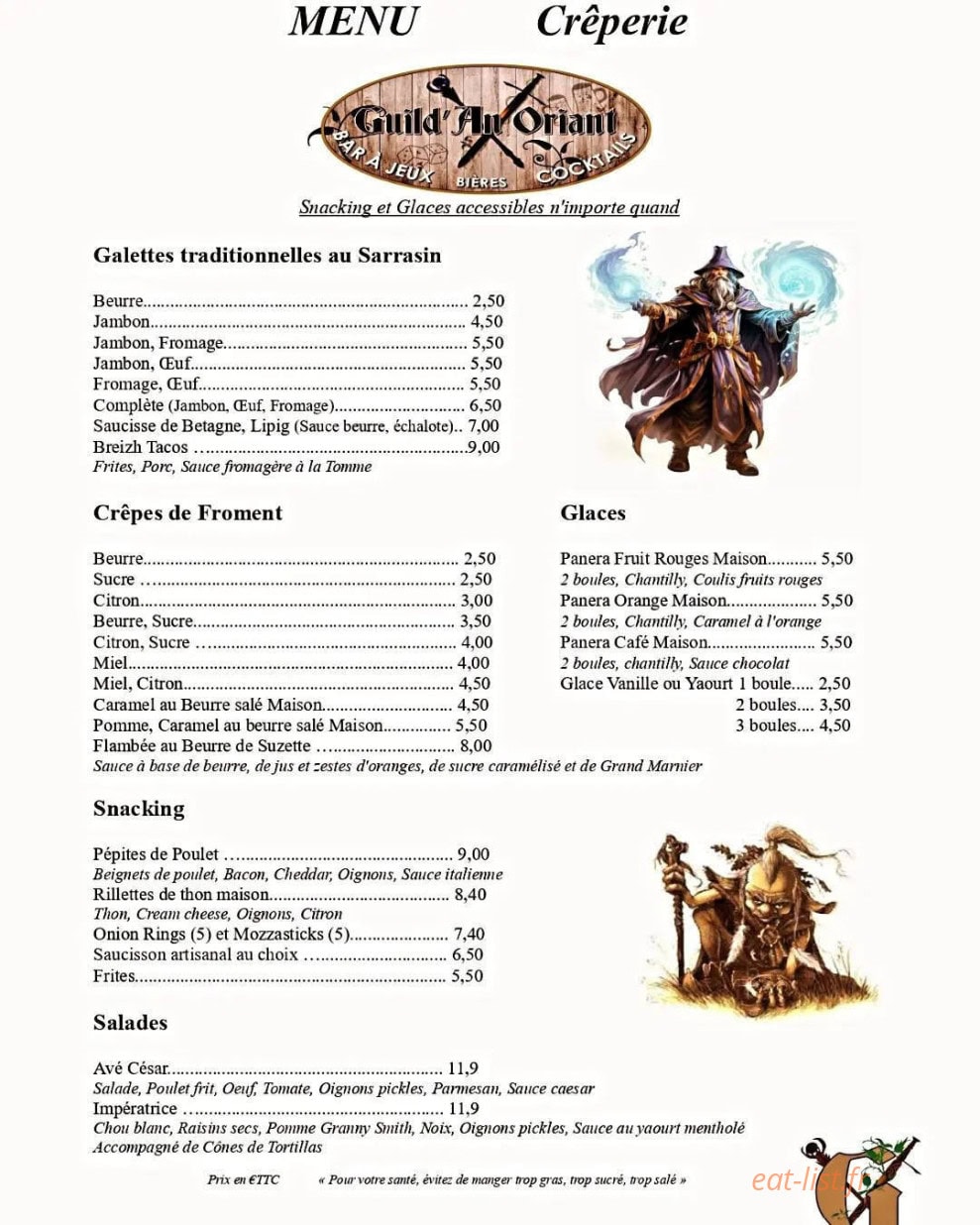 Guild'An Oriant — carte page 1