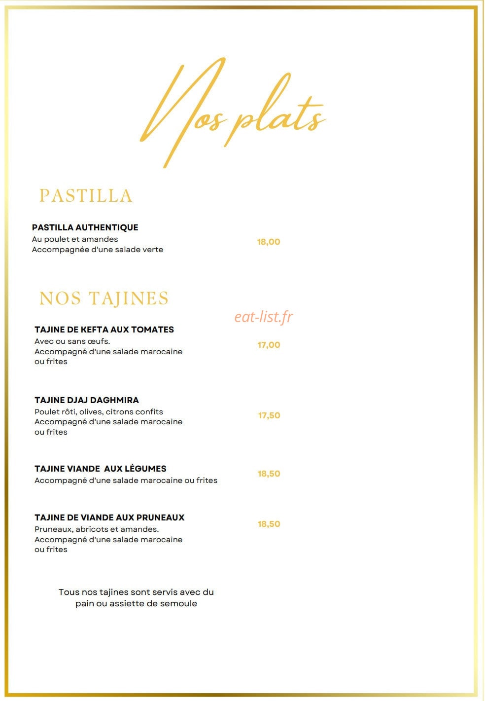 Haybana — carte page 2