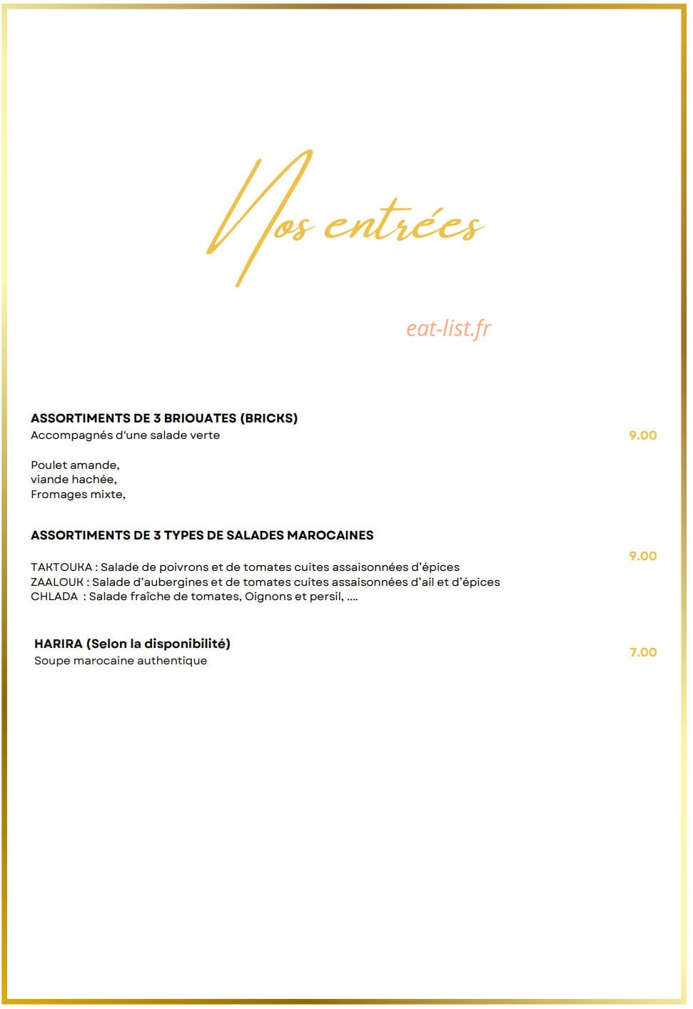 Haybana — carte page 1