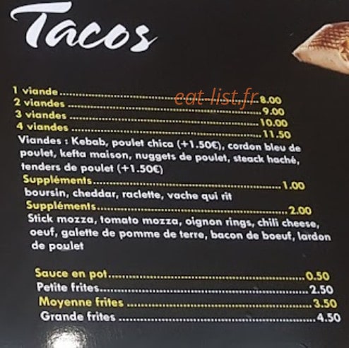 Ifrifood — carte page 2