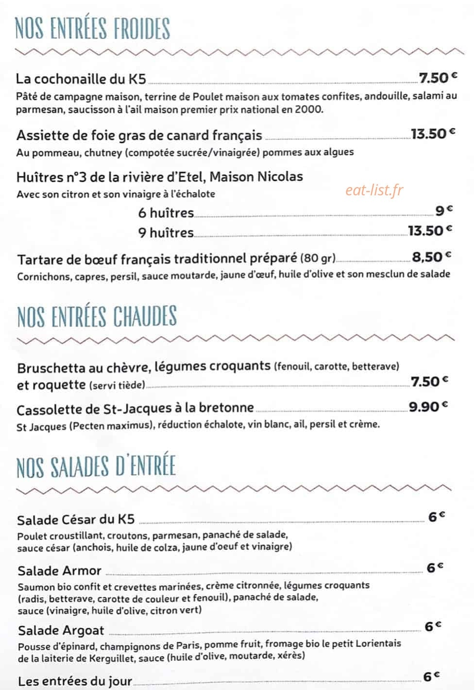 K5 by Paul — carte page 3