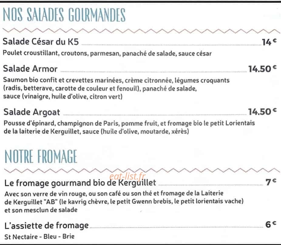 K5 by Paul — carte page 5