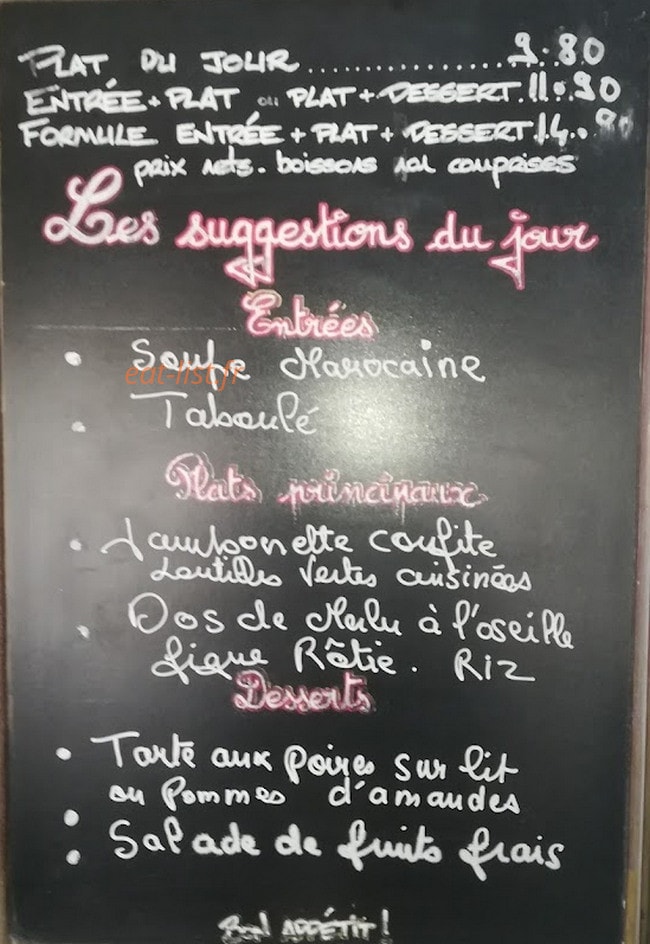 L'Ab Fab — carte page 1
