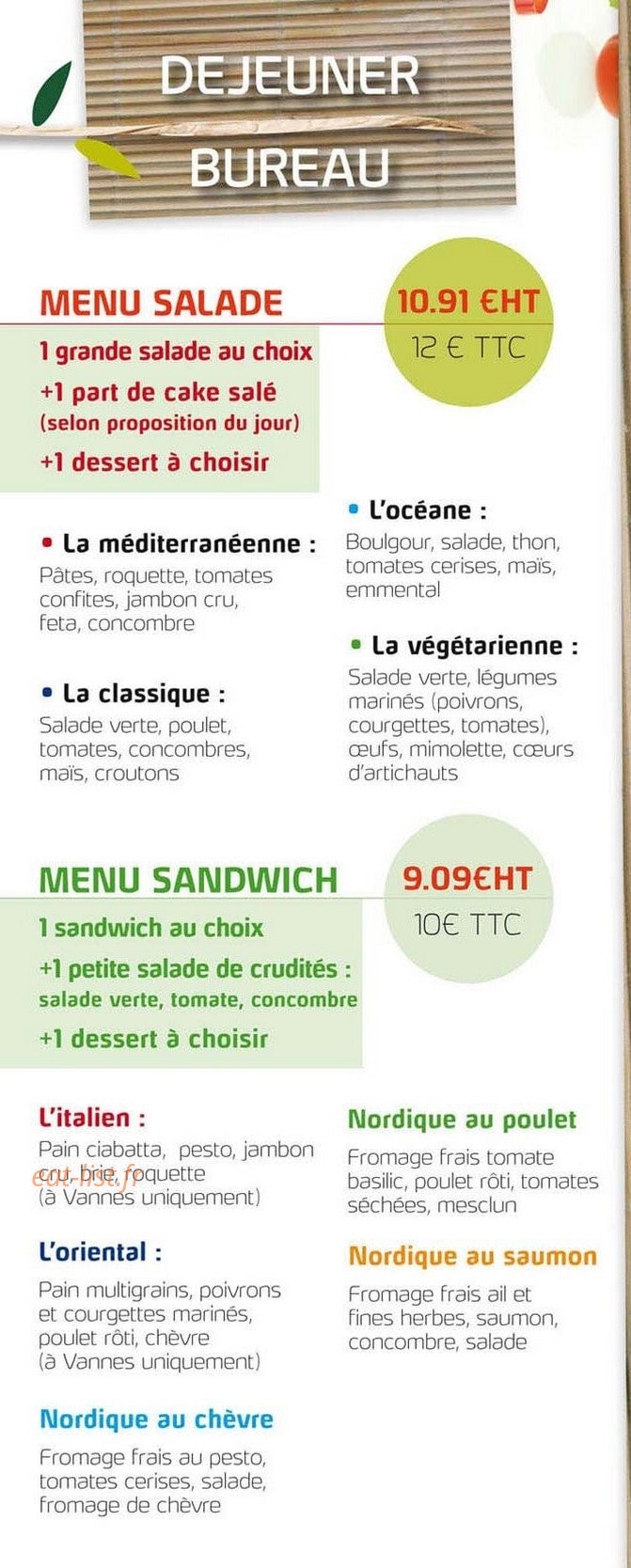L'Aromate — carte page 5